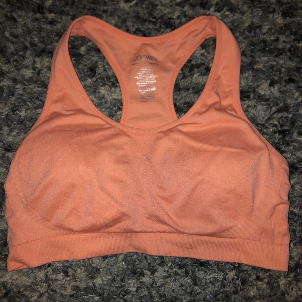 Jockey Mid Impact Removable Cup Seamless Sport Bra
